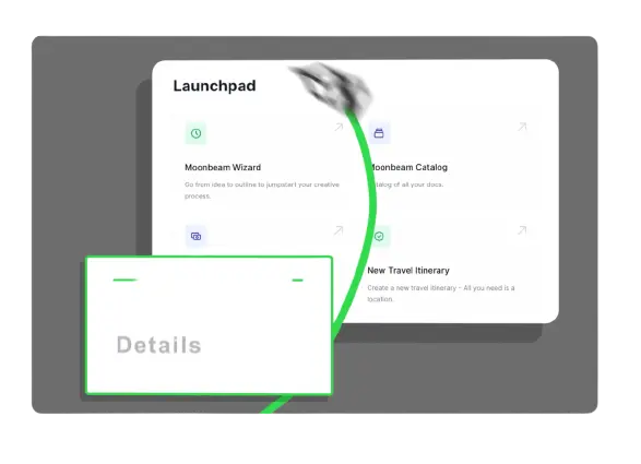 assistant d'écriture gomoonbeam