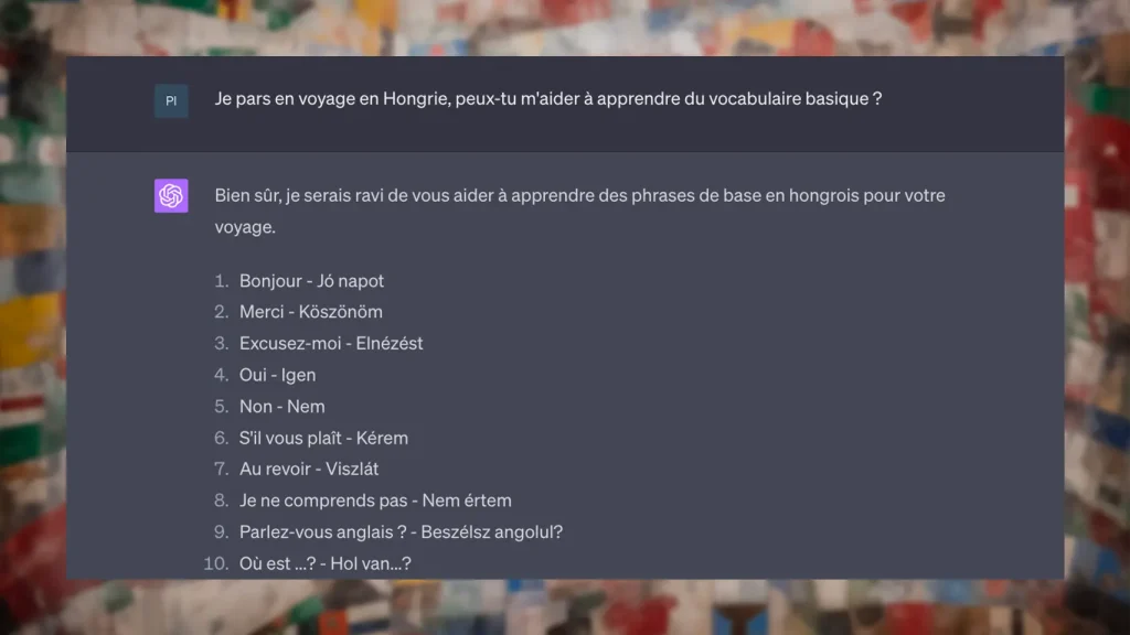Comment utiliser ChatGPT pour apprendre une langue ?