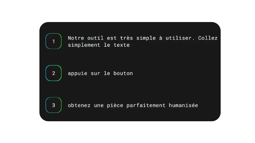 Un outil pratique et simple d’utilisation